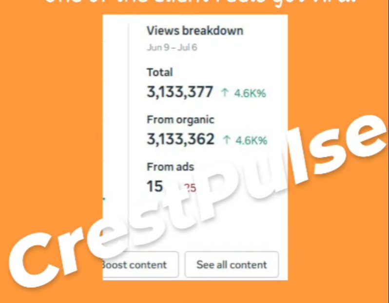 3,133,377 total views 4.6K% growth